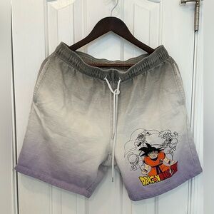 Dragon Ball Z Men’s Large Shorts (80% Cotton 20% Polyester)